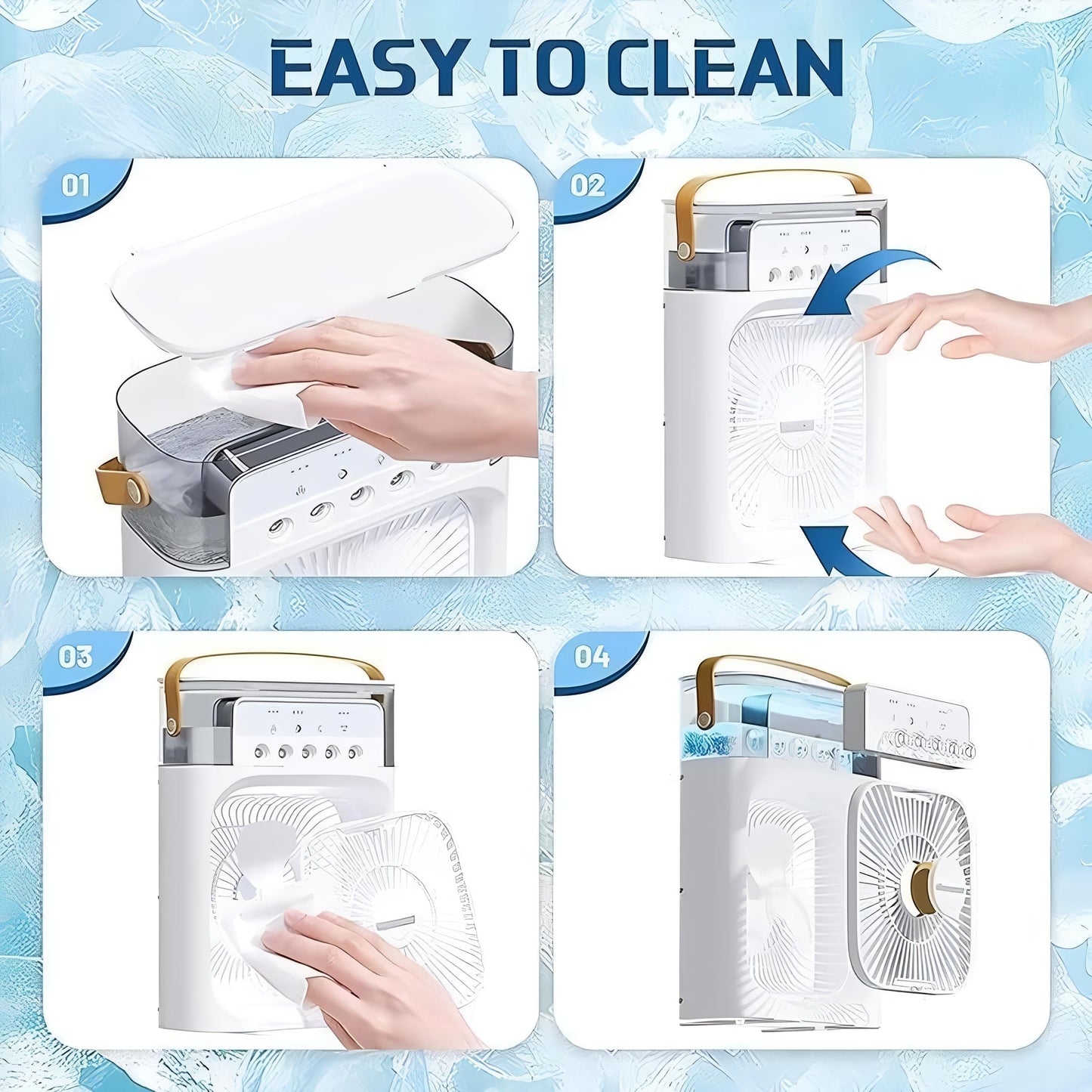 Portable USB Fan Cool Air Anywhere