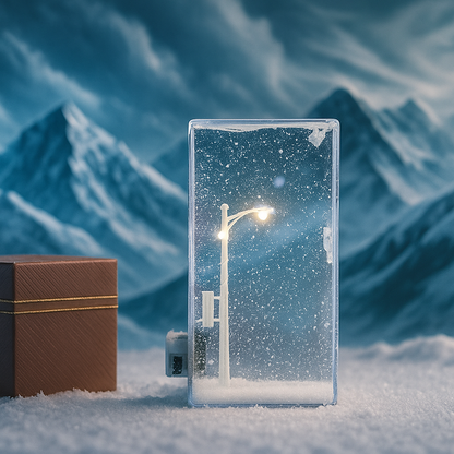 Magical Snowfall Lamp – Winter Glow for Every Room ❄️✨