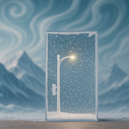 Magical Snowfall Lamp – Winter Glow for Every Room ❄️✨